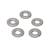 Arandelas de Acero Inoxidable de 500 Piezas, 4x10x1mm, Juego de Lavadores Protectores Anti -Perdedores, con Materiales de Resistencia a la Erosión, para el Tornillo M3