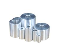 Arandelas de casquillo metálico, Junta de buje diámetro 24/26mm eje Metal M10-M16 arandela plana espaciador separación hueco 1 Uds(14.2 * 24-H13)