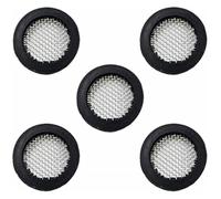 arandelas de goma, junta para filtro de manguera, 10 Pcs 3/4 Inch BSP Multicolor Rubber Gaskets With Mesh For Plumbing Strainers