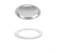 arandelas de goma, junta para filtro de manguera, Moka Pot Espresso Maker Replacement Gasket And Filter Set Multiple Sizes(9 cup+sieve)