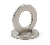 Arandelas de metal INOX: M10 x 18 mm - esp. 1,6 mm | Arandela plana M10x18 mm | Acero inoxidable A2 (V2A / AISI 304) norma DIN 433 | Para tornillos, tuercas, pernos: LOTE DE 20 piezas - ProRaje