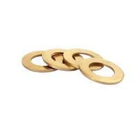 Arandelas de Reparación para Pernos, Arandelas Planas De Latón M2 A M16 Paquete 5 A 50 Piezas(M12X24X2 10PCS)