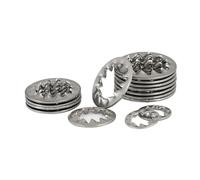 Arandelas de seguridad, 20/50/100 piezas M3/M4 M5 M6 M8 M10 M12 M14 M16 A2-70 Ss 304 Junta de seguridad dentada dentada interna (M10 50 piezas)