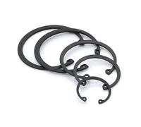 Arandelas de sujeción 5/10 Uds C Clips anillo de retención a presión para agujero negro 65 arandela de acero al manganeso eje interno CircliP M6-M80 (Color : 10pcs, Size : M60)