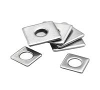 Arandelas Metalicas 1-50 piezas M3 M4 M5 M6 M8 M10 M12 M14 M16 M20 Arandela plana cuadrada de acero inoxidable 304 - Arandelas rectangulares for muro cortina(M8x20x2mm 10pcs)