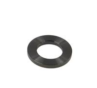 Arandelas Metalicas Arandelas planas de aleación de titanio for pernos M5 M6 M8 M10, tornillos for bicicleta, motocicleta y coche, sujetadores, accesorios de Hardware duraderos(Black,M8_10PCS)