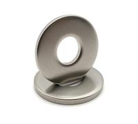 Arandelas metálicas INOX: M5 x 20 mm - esp. 1,2mm | Arandela plana M5x20 mm | Acero inoxidable A4 (V4A / AISI 316) norma DIN 9021 | Para tornillos, tuercas, pernos: LOTE DE 50 piezas - ProRaje