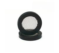 arandelas para manguera de ducha, Shower Faucet Stainless Steel Rubber Filter Gasket Strainer Pack Of 10 Black 11-37mm(15MM)