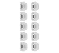 Arandelas para molduras de Puerta, 10 Piezas de plástico para Puerta de Coche, para Insertar, Tiras de molduras, Clips, Embutidos para Tarjetas molduras para Puertas para E46 E90 E91 E92 E93