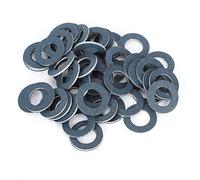 Arandelas para Tapón de Drenaje de Aceite, 50 Unidades, Aleación de Aluminio - Sellado Perfecto, Alta Durabilidad, Para Vehículos