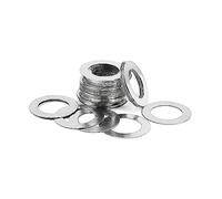 Arandelas planas, 10 Uds M9-M40 arandela plana fina de acero inoxidable 304 que(M30x42mmx0.3mm)