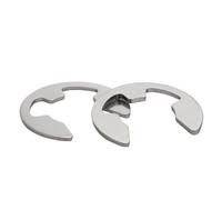 Arandelas Planas 100/1000 piezas M1.2 .5 M2 M3. M4 M5 M6 M7 M8 M9 M10 Arandela de anillo retención clip E acero inoxidable 304(M7 200pcs)