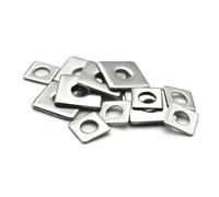 Arandelas planas, arandelas M3 M4 M5 M6 M8 M10 M12 M14 M16 M20 Arandela plana cuadrada de acero inoxidable 304, y duradera(M12x40x4mm)