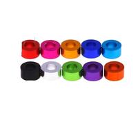 Arandelas planas de aluminio anodizado de colores, M3, M4, M3 x 6 x 0,5/1/1,5/2/2,5/3/4/5/6/8/10 mm, lote de 20 unidades(M3x6x6 20pcs,Light blue)