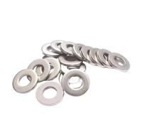 Arandelas planas grandes M1.6/ M2/ M2.5/ M3/ M4/ M5/ M6/ M8-M22 Juntas metálicas lisas Arandelas Metalicas(M8x16x0.5 x20pcs)