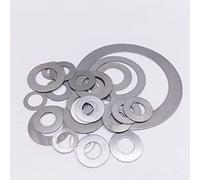 Arandelas planas, Junta De Arandela Plana Acero Inoxidable 304 0,2 Mm Espesor M3 A M20 Paquete 100(20mm,8mm)