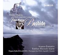 Arantza Ezenarro – Música espiritual para soprano y órgano (Beobide y contemporáneos) – Aeolus
