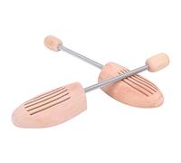 Arártenes de Madera Cargada de Primavera para Hombres y Mujeres 2 Paquetes Soporte de Sendero Ajustable Soporte para Evitar la Deformación Arrugas para Botas Zapatillas de Vestir (37 38)