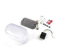 Arashi Claro Luz trasera LED compatible con Suzuki Volusia 800 2001-2004, Intruder LC 1500 1999-2004, Boulevard C50 C90 1998-2005, Motorcycle Accessories Turn Signal Brake Tail Light Integrated