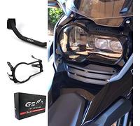 Arashi Cubierta protectora de faros delanteros para BMW R1200GS Adventure 2013-2018 R1250GS 2019-2023 cubierta protectora de aluminio mecanizado CNC negro R 1200 1250 GS 1250GS 1200GS 1200GS