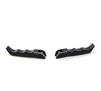 Arashi - Reposapiés delantero, pedales para Suzuki GSXR 1300 Hayabusa 2008-2020, accesorios mecanizados CNC para motocicleta, color negro