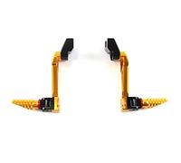 Arashi - Reposapiés trasero CNC compatible con YZF R6 YZF-R6 2006-2016