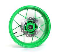 Arashi - Rin de rueda trasera y rotor de disco de freno para Honda CBR1000RR 2008-2016, accesorios de repuesto para motocicleta, color verde neón