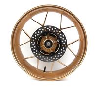 Arashi - Rin de rueda trasera y rotor de disco de freno para Honda CBR600RR 2007-2017, accesorios de repuesto para motocicleta, color dorado