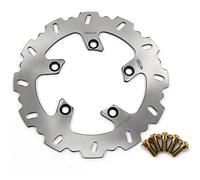 Arashi Rotor Disco de Freno trasero + Pernos de montaje para Yamah FZ6 FZ600 Fazer 600 2004-2008/FZ6 FAZER S2 2007-2009/FZ6 S2 07-08/MT03 MT-03 06-11/FZ1 06-14/FZ1 FAZER 06-12 ABS 07-12