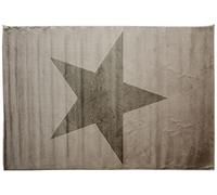 Aratextil Estela Alfombra Infantil, Acrílico, Gris, 140x200 cm