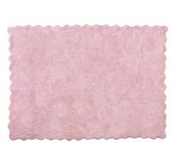 Aratextil Lisa Alfombra Infantil, Algodón, Rosa, 120 x 160 cm