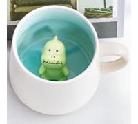 Arawat Dino Taza 3d Dinosaurio Taza Regalos Para Mujeres Lindo Dino Tazas Taza De Cerámica Dinosaurio 350ml Dino Taza Taza De Té Decir Taza Dulce Té Taza De Café Dino Cumpleaños Regalo Para Novia
