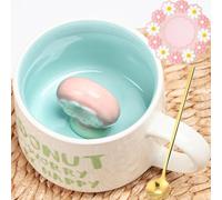 Arawat Taza 3D De Cerámica 350ml Taza De Café Divertido Refrán Taza Dulce Taza De Café Regalo De Cumpleaños Para Novias Mujeres Niñas