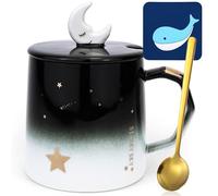 Arawat Taza Linda Con La Tapa De La Estrella y La Luna 3d Taza De Regalo Divertido Taza De Café 420ml Taza De Té De Color Rosa Taza De Café De Té Lindo Regalo De Cumpleaños Para La Novia Mujeres