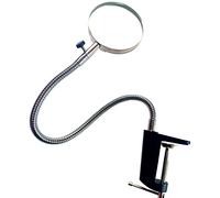 Arbeitslupe Lupa de Mesa Lupa Cristal de Aumento Con Cuello de Cisne 3 Diop