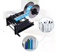 ARBGO Máquina de etiquetado manual 10-30 etiquetas por minuto, ancho de etiqueta de 10 - 110 mm, longitud de etiqueta de 10 - 300 mm, etiquetas de precios, etiquetadora de botellas