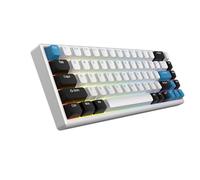 ARBITER Polar 65 - Teclado magnético CNC para juegos con disparador rápido, interruptores de efecto salón, marco de aluminio CNC, llave rápida, 65% compacta, RGB brillante, teclas PBT de doble