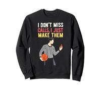 Árbitro de Baloncesto Deportes Juego de Baloncesto Oficial Sudadera