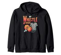 Árbitro de Baloncesto Deportes Juego de Baloncesto Oficial Sudadera con Capucha