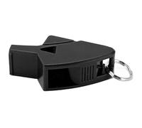 Árbitro Dolphin Whistle Resistente y Crujiente Silbato Portátil de Sonido Portátil para la Competencia Red de Plástico, que Es el árbitro Dolfin Whistlewhistle para la Competencia Dolphin (BLACK)