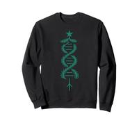 Árbol ADN Yule solsticio símbolo botánico Invierno Sudadera