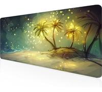 áRbol Alfombrilla Ratón XXL 1000x500x3mm, Mouse Pad Verde Alfombrilla Ratón Gaming con Superficie Suave y Base de Goma Antideslizante, Gaming Mousepad Mejora La Precisión y La Velocidad PjY12427 T-9