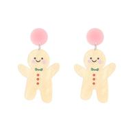 Árbol Alpacas Cactus Dinosaurio Cuelga Pendientes Navidad Dibujos Animados Acrílico Colgante Fiesta Joyería Gota Dibujos Animados Cuelga Pendientes Calabaza Cráneo Flor Espíritu