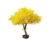 Árbol Artificial Árbol de Ginkgo Falso Amarillo Árbol de Ginkgo Biloba de Simulación Realista Largo Decoraciones de Boda para Interiores y Exteriores para el Hogar (Size : 1.2M)