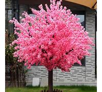 Árbol artificial de flor de melocotón para decoración de todas las estaciones, impresionante árbol de deseos simulado