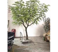 Árbol Artificial, Ramas de Campana japonesas simuladas Artificiales Ramas Verdes de Pino Rama de Plantas de Hojas de Hoja perenne de Plantas Grandes Plantas Falsas casa para la Oficina domiciliaria