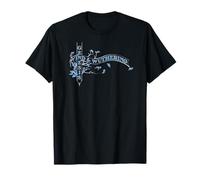 Árbol Azul con la Parte Trasera Completa de Genesis Wind and Wuthering Camiseta