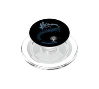 Árbol Blanco con Respaldo Completo de Genesis Wind and Wuthering PopSockets PopGrip para MagSafe