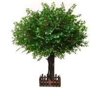 Árbol bonsái artificial, planta falsa realista para decoración de interiores y exteriores, ideal para el hogar, jardín, hotel y exhibiciones de boda