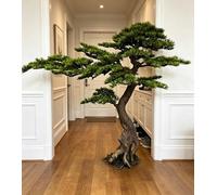 Árbol bonsái Artificial Realista, Planta Artificial de Mesa, árbol Falso para Interiores, hogar, Oficina, Sala de Estar, Dormitorio, decoración rústica Zen.(13FT)